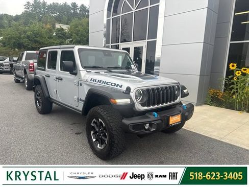 Used 2024 Jeep Wrangler Unlimited Rubicon 4xe w/ Technology Group AWD/4WD image 1