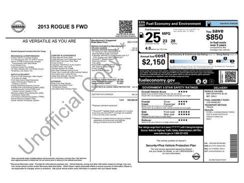 Used 2013 Nissan Rogue S w/ Special Edition Pkg image 17