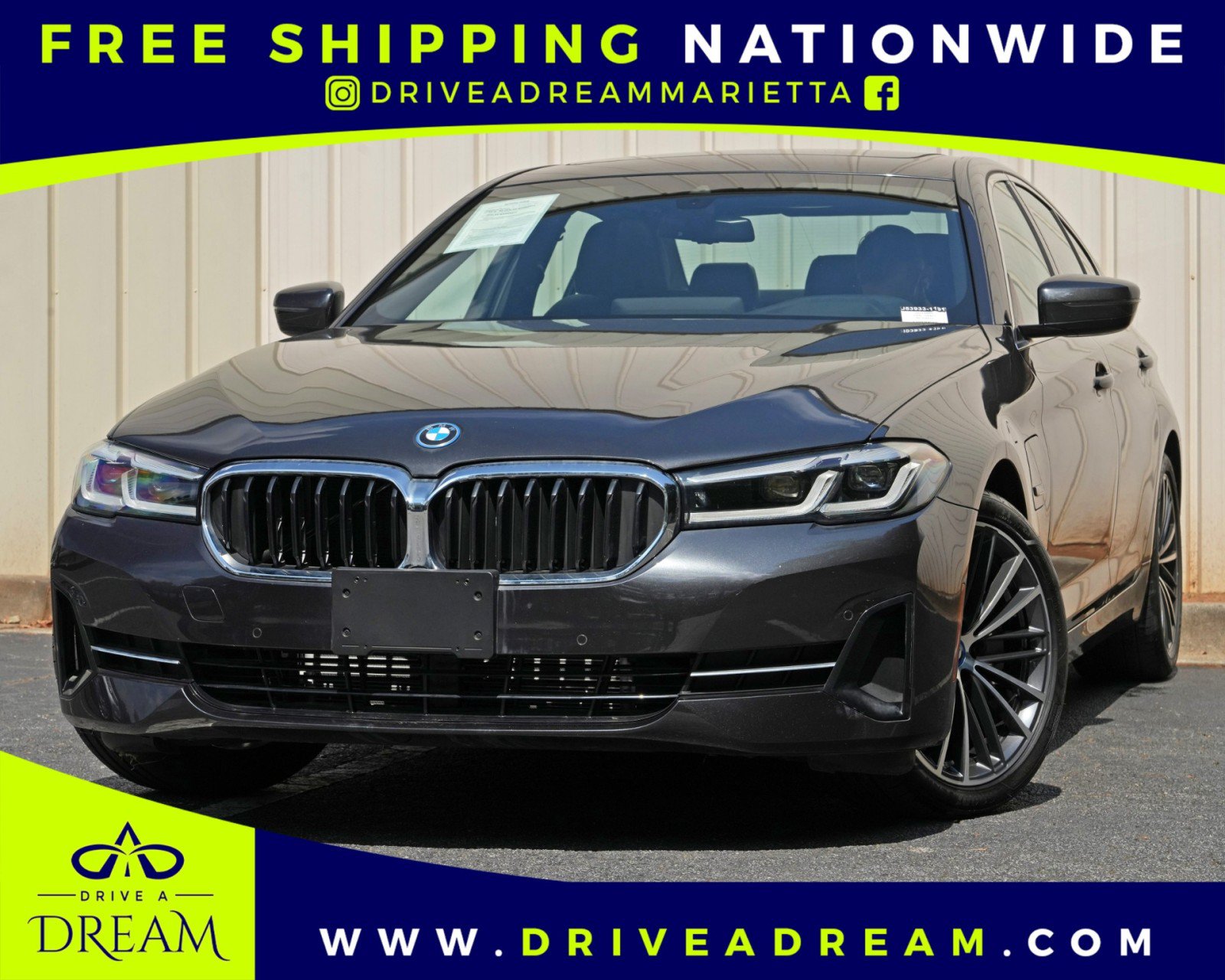 Used 2022 BMW 530e w/ Premium Package RWD image 1