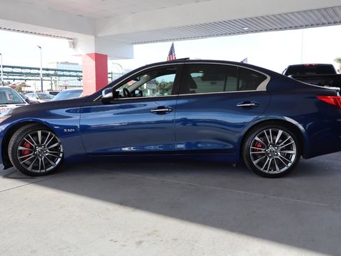 Used 2017 INFINITI Q50 Red Sport 400 image 8
