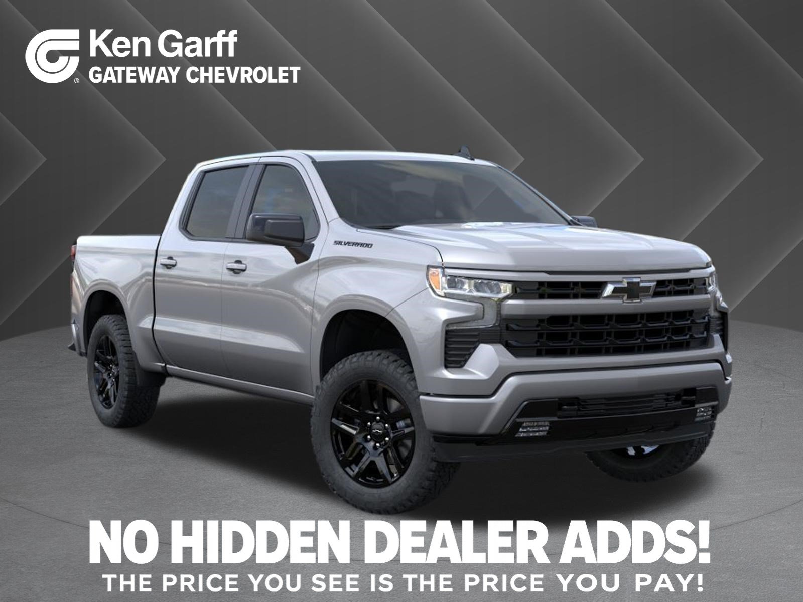 New 2026 Chevrolet Silverado 1500 RST RWD image 1