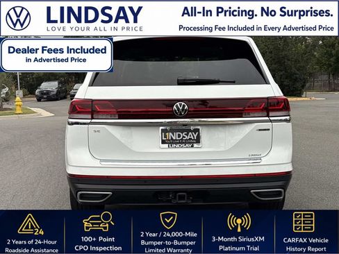 Used 2024 Volkswagen Atlas SE w/ Panoramic Sunroof Package AWD/4WD image 4