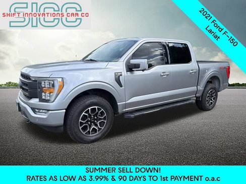 Used 2021 Ford F150 Lariat AWD/4WD image 1