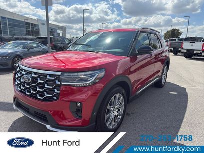 New 2025 Ford Explorer Platinum