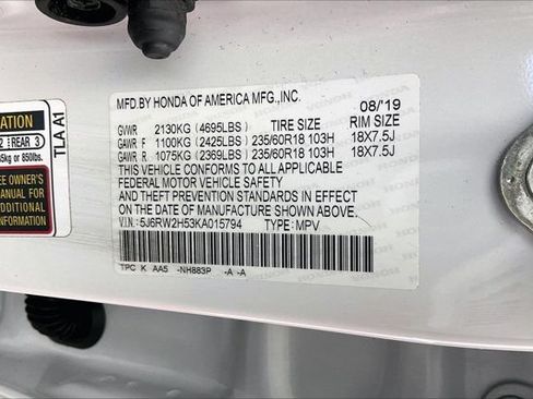 Used 2019 Honda CR-V EX image 35