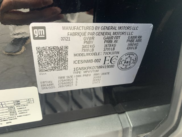 Certified 2021 Chevrolet Tahoe Z71 AWD/4WD image 35