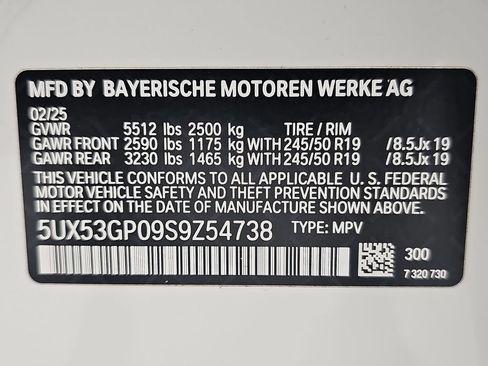 Used 2025 BMW X3 xDrive30i w/ Premium Package AWD/4WD image 50