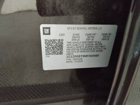 Used 2021 Chevrolet Malibu LS FWD image 33
