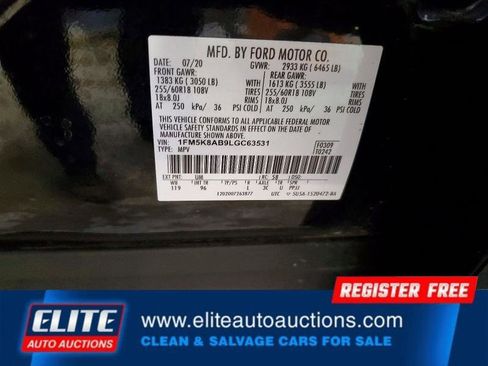 Used 2020 Ford Explorer 4WD Police Interceptor image 25