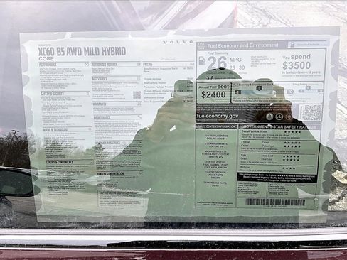 New 2026 Volvo XC60 B5 Core w/ Protection Package Premier image 14