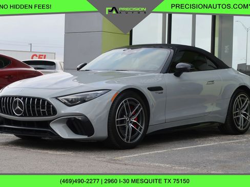 Used 2022 Mercedes-Benz SL 55 AMG 4MATIC image 1
