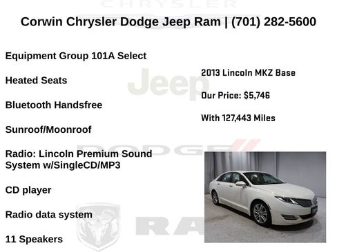 Used 2013 Lincoln MKZ image 6