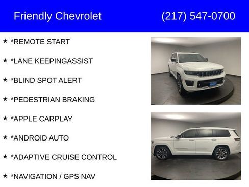 Used 2021 Jeep Grand Cherokee L Overland w/ Luxury Tech Group IV image 6