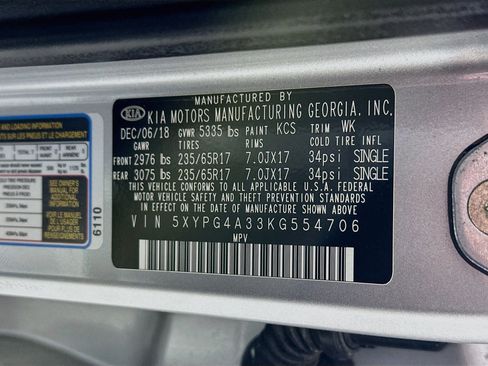 Used 2019 Kia Sorento FWD w/ LX Convenience Package image 30