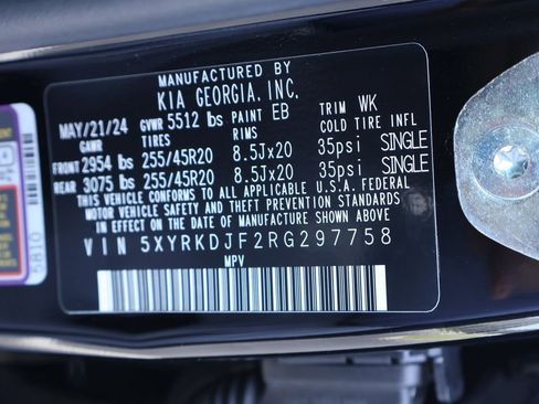 Used 2024 Kia Sorento SX AWD/4WD image 33