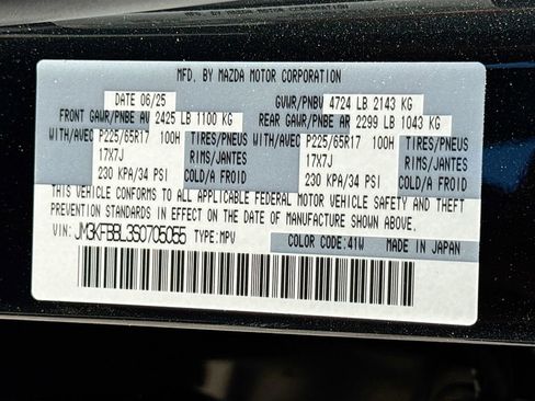 Used 2025 MAZDA CX-5 AWD 2.5 S w/ Select Package image 41