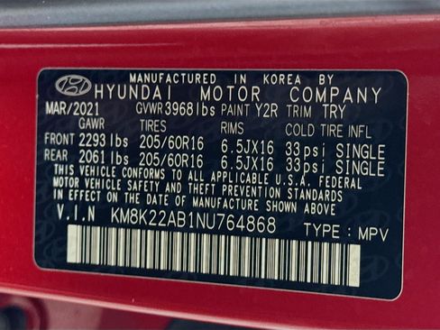 Used 2022 Hyundai Kona SE FWD image 39
