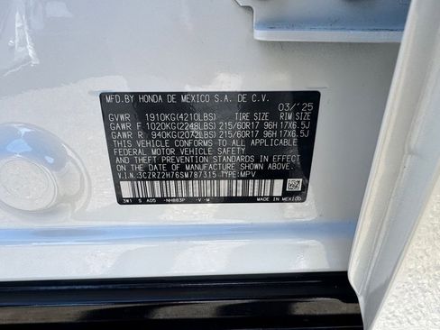 Used 2025 Honda HR-V EX-L image 20