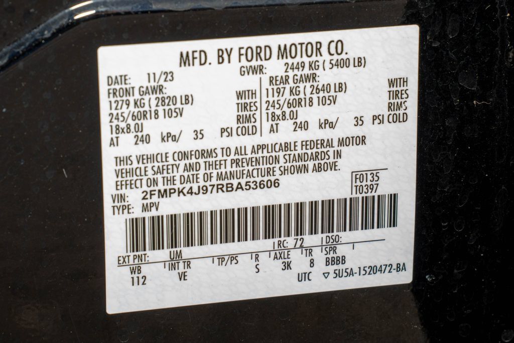 Used 2024 Ford Edge SEL AWD/4WD image 30