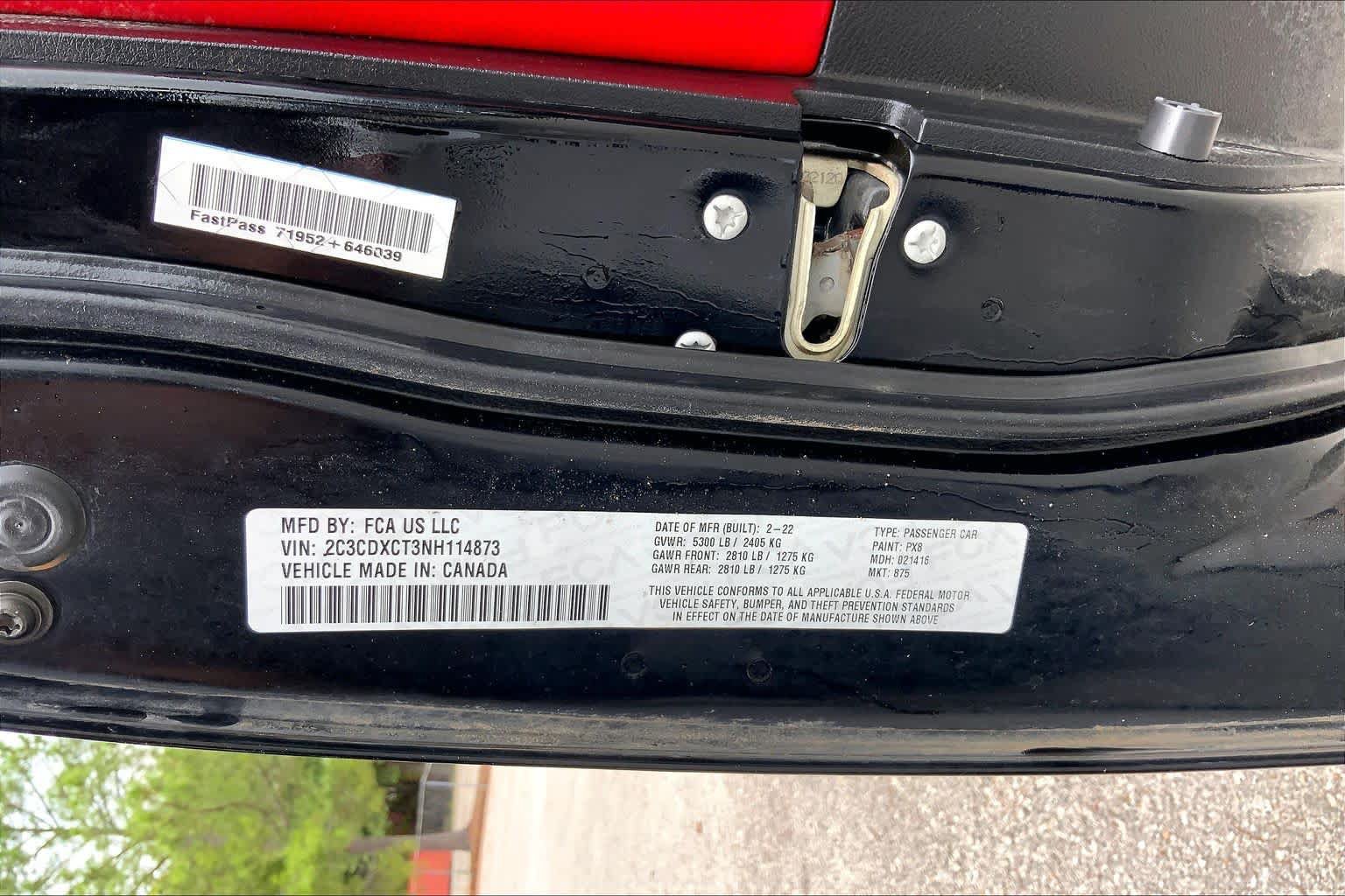Used 2022 Dodge Charger R/T w/ Blacktop Package RWD image 35