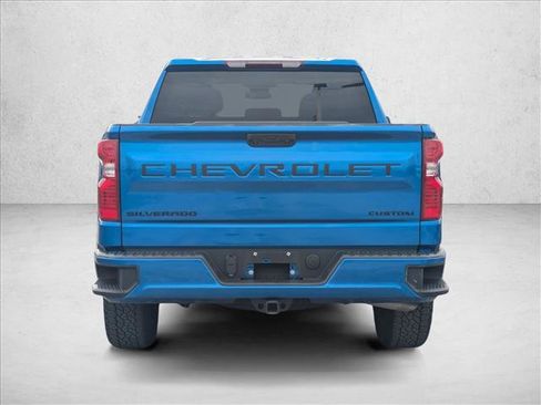 Used 2024 Chevrolet Silverado 1500 Custom w/ Turbomax Blackout Package AWD/4WD image 6