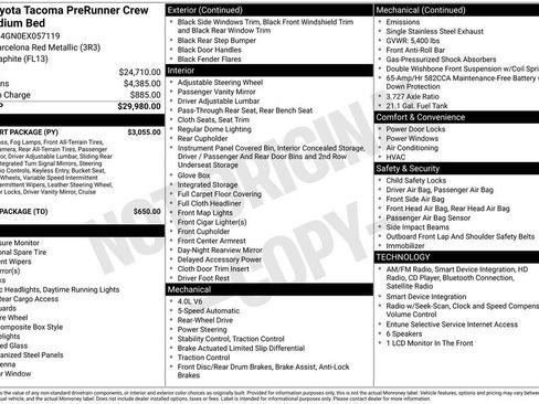 Used 2014 Toyota Tacoma PreRunner w/ TRD Sport Package RWD image 39