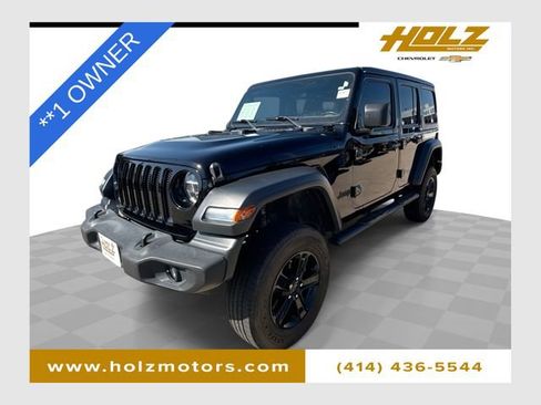 Used 2020 Jeep Wrangler Unlimited Sport image 1