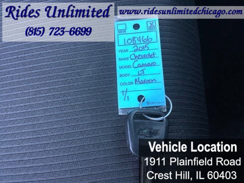 Used 2015 Chevrolet Camaro LT w/ Rear Vision Package image 30