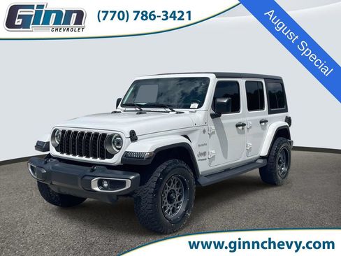 Used 2020 Jeep Wrangler Unlimited Sahara AWD/4WD image 1
