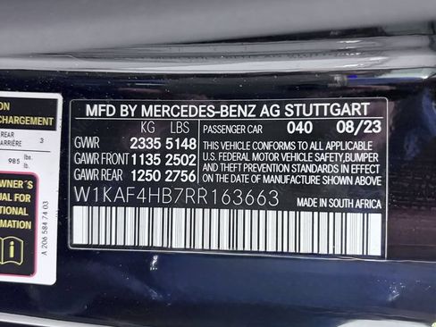 Certified 2024 Mercedes-Benz C 300 4MATIC Sedan image 27