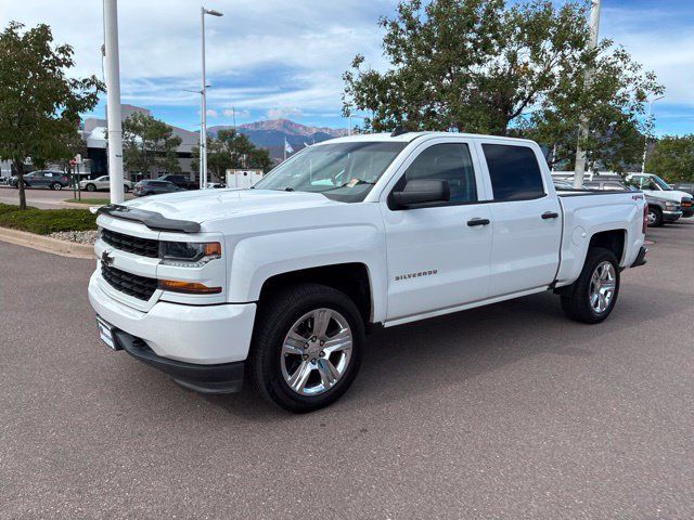 Used 2018 Chevrolet Silverado 1500 Custom w/ Custom Value Package AWD/4WD image 3