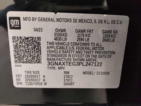 Used 2023 Chevrolet Equinox LT w/ Driver Convenience Package image 33