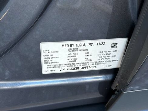 Used 2023 Tesla Model X Plaid AWD/4WD image 37