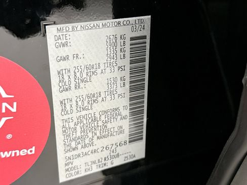 Used 2024 Nissan Pathfinder S w/ Cargo Package image 24