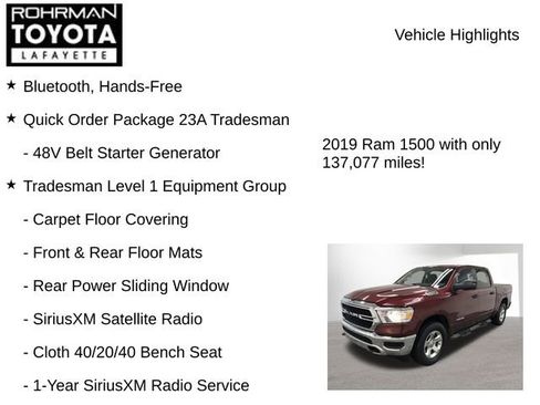 Used 2019 RAM 1500 Tradesman image 8