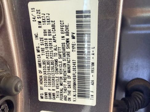 Used 2015 Honda CR-V Touring image 15