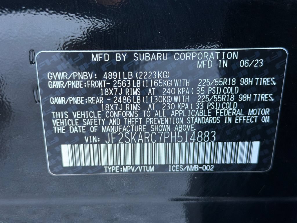 Certified 2023 Subaru Forester Touring AWD/4WD image 55