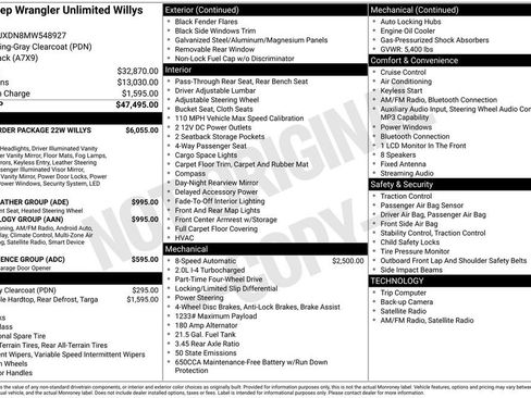 Used 2021 Jeep Wrangler Unlimited Sport image 7