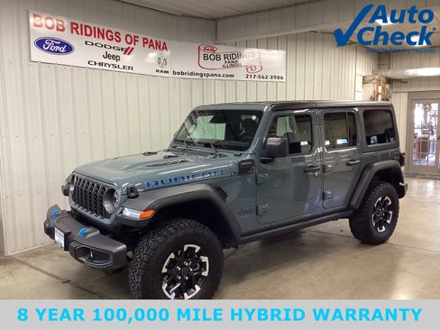 Used 2025 Jeep Wrangler Unlimited Rubicon 4xe w/ Convenience Group image 1