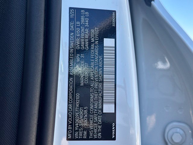 Certified 2026 Volvo XC90 B6 Plus AWD/4WD image 34