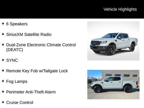 Used 2022 Ford Ranger XL w/ Equipment Group 101A High image 26