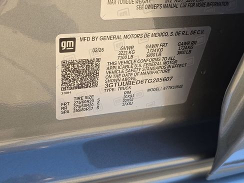 New 2026 GMC Sierra 1500 SLE image 34