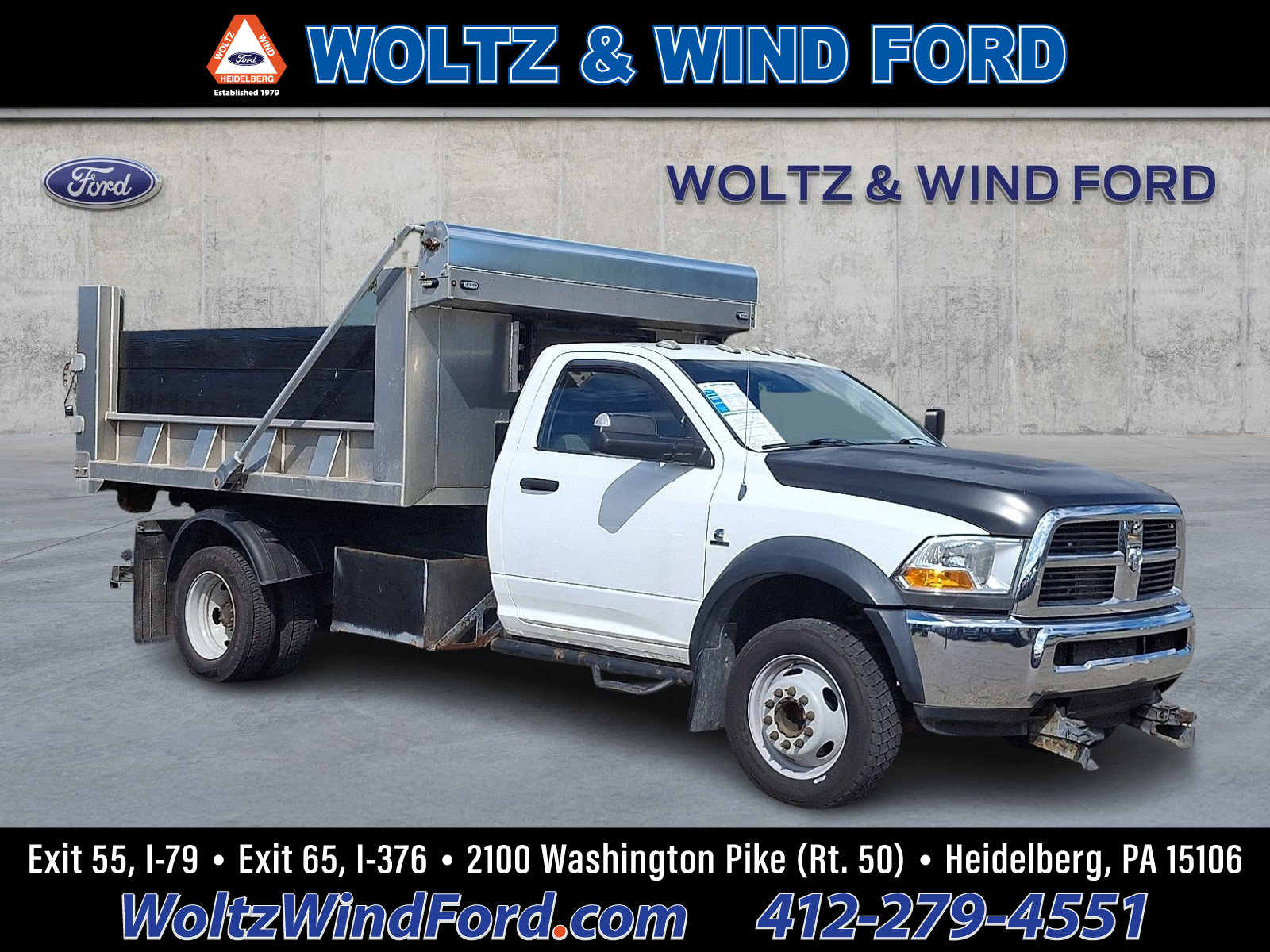Used 2012 RAM 5500 4x4 Regular Cab w/ PWR & Remote Entry Group image 1