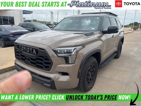 Used 2025 Toyota Sequoia TRD Pro AWD/4WD image 1