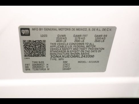 Used 2024 Chevrolet Equinox LT AWD/4WD image 57