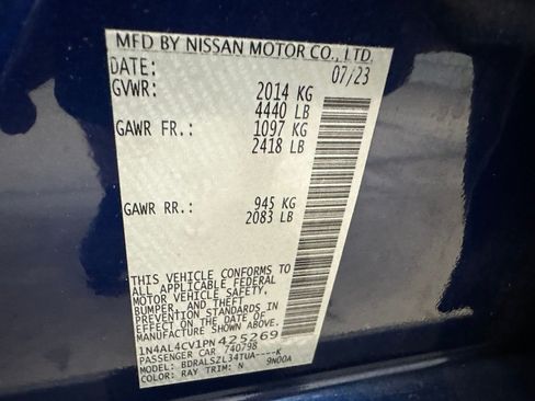 Used 2023 Nissan Altima 2.0 SR FWD image 40