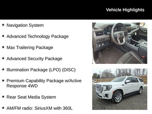 Used 2024 GMC Yukon XL Denali w/ Advanced Technology Package image 7