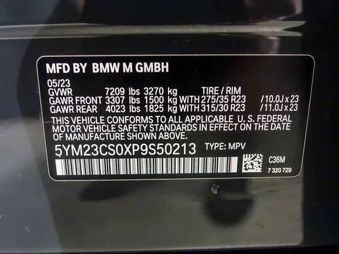Used 2023 BMW XM AWD/4WD image 31