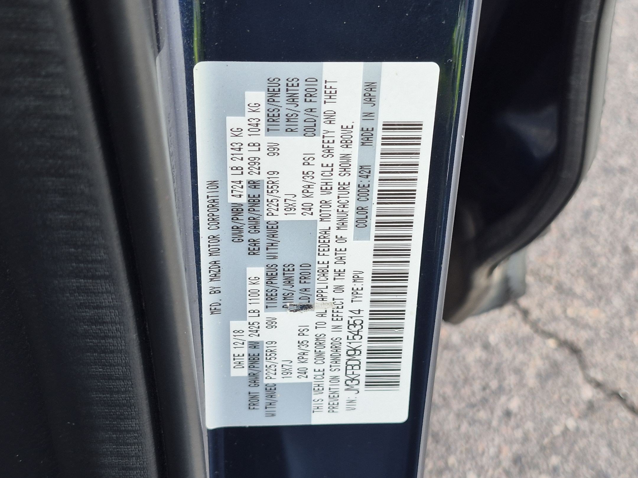 Used 2019 MAZDA CX-5 Grand Touring w/ GT Premium Package AWD/4WD image 37
