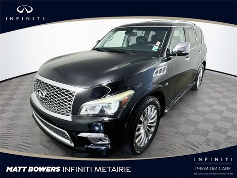 Used 2015 INFINITI QX80 2WD w/ Deluxe Technology Package image 1